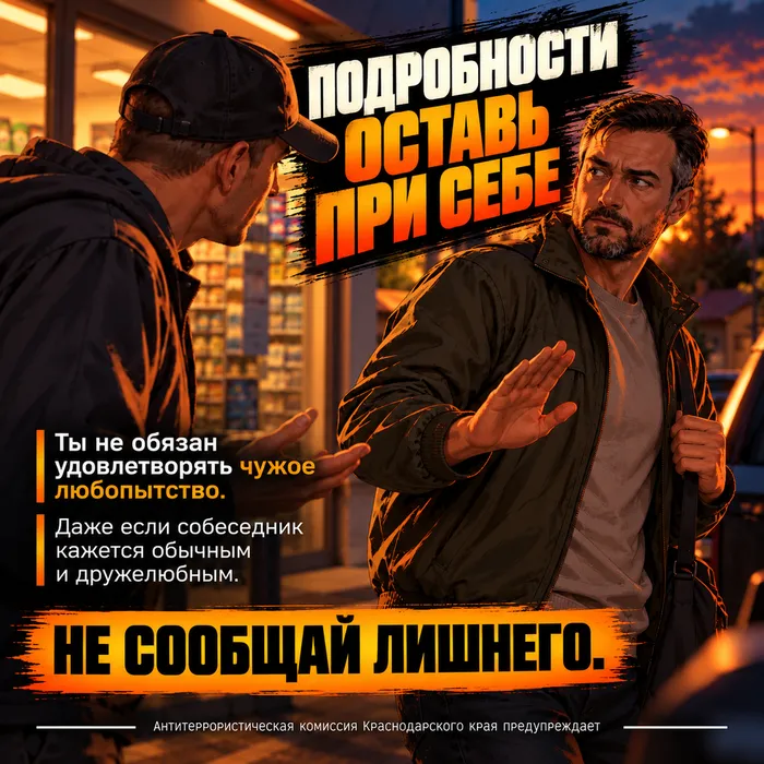 НЕ СООБЩАЙ ЛИШНЕГО