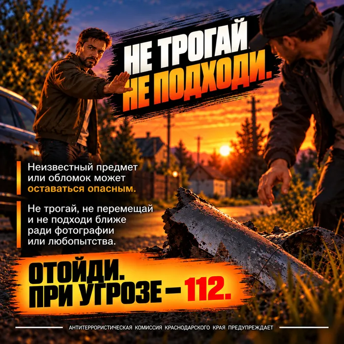 ОТОЙДИ. ПРИ УГРОЗЕ - 112